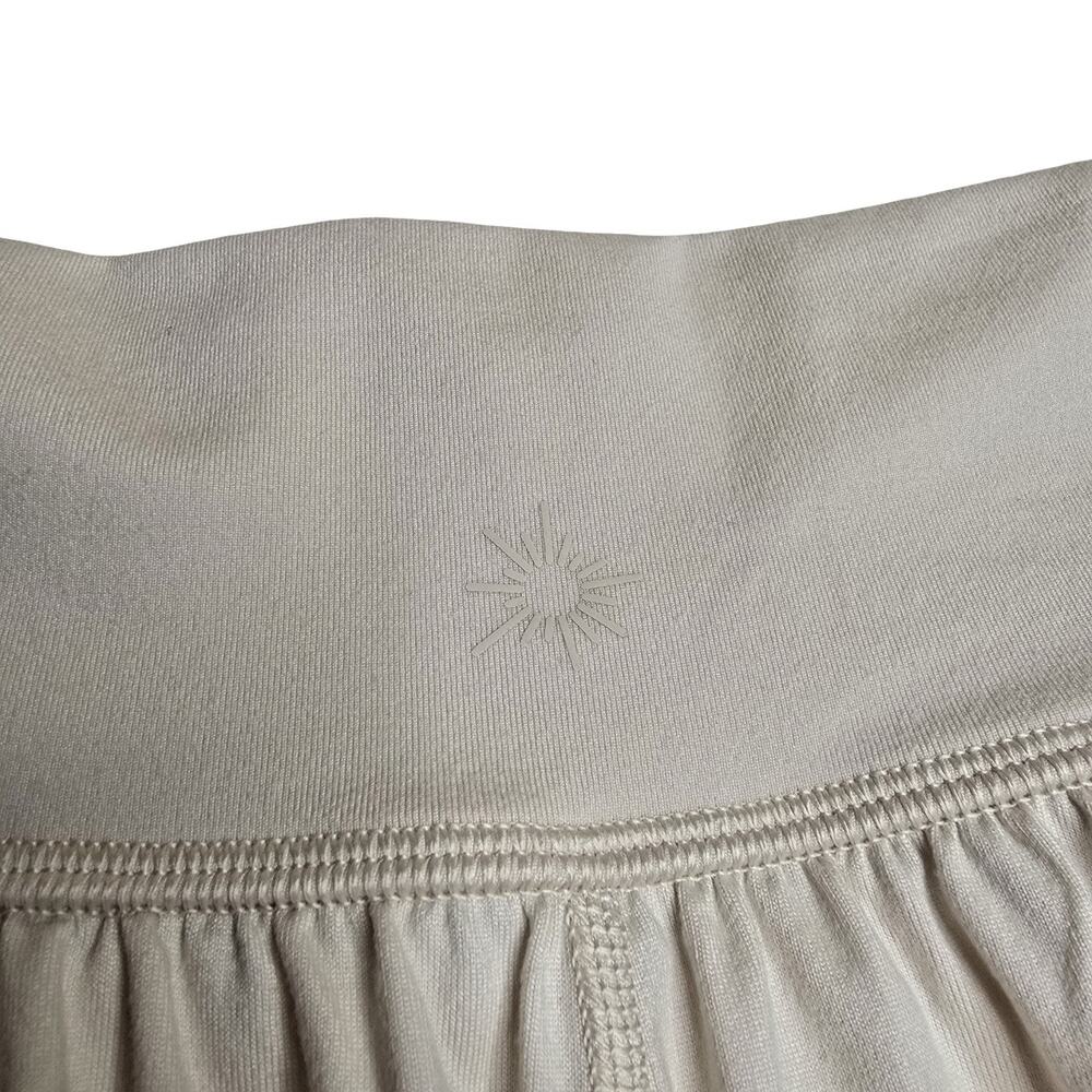 aerie Cream Wide-Leg Split Pants - Picture 6 of 10